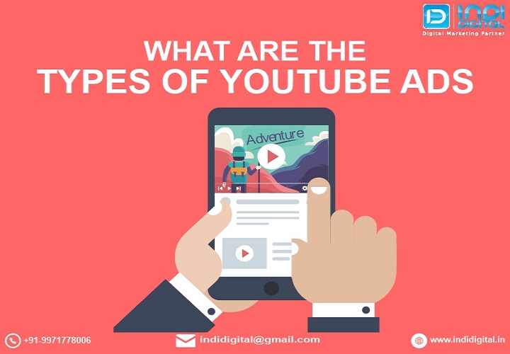 What are the types of YouTube ads YouTube Video Promotion Company