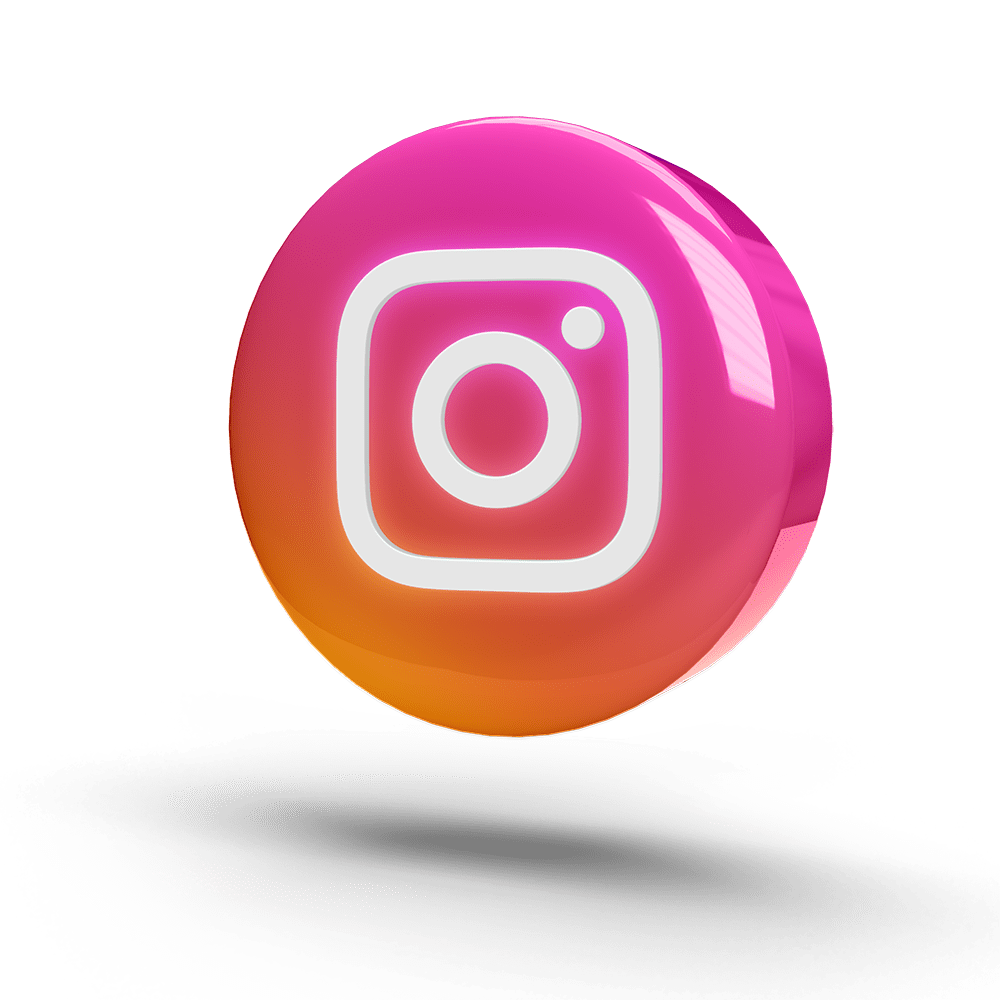 Premium PSD | Glossy instagram logo isolated 3d design | Instagram logo,  Glossier instagram, 3d design